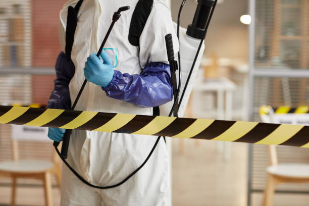 Professional Blood Cleanup technician working in Rawson, OH